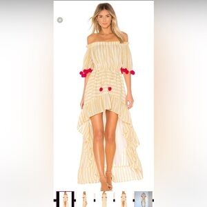 Revolve Alena Dress in Portofino Yellow & Pink
Sundress